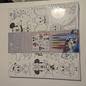 Disney coloring canvas